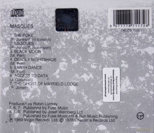 Brand X: Masques [CD]