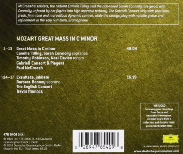 Paul McCreesh: Mozart: Great Mass In C Minor (virtuoso) [CD]