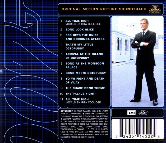 007 Octopussy soundtrack (Ośmiorniczka) [CD]