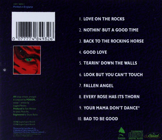 Poison: Open Up And Say Aah... [CD]