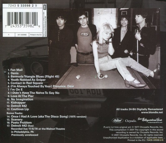 Blondie: Plastic Letters [CD]