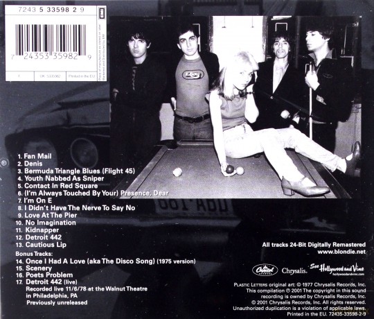 Blondie: Plastic Letters [CD]