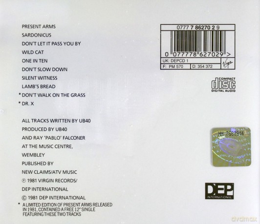Ub40: Present Arms [CD]