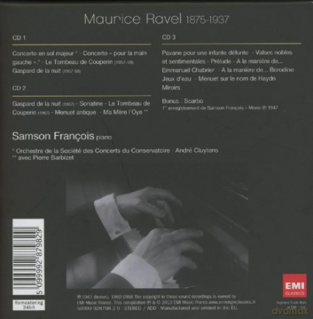 Samson, Francois: Ravel (limited) [3CD]
