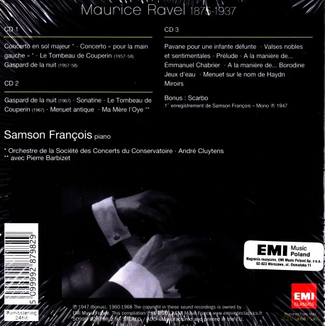 Samson, Francois: Ravel (limited) [3CD]