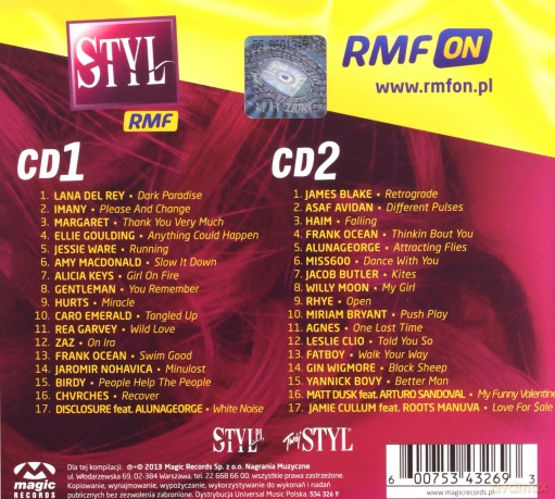 RMF Styl 2013 (digipack) [2CD]