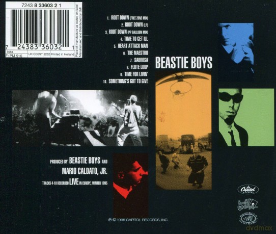 Beastie Boys: Root Down Ep [CD]