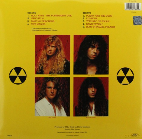 Megadeth: Rust In Peace [Winyl]