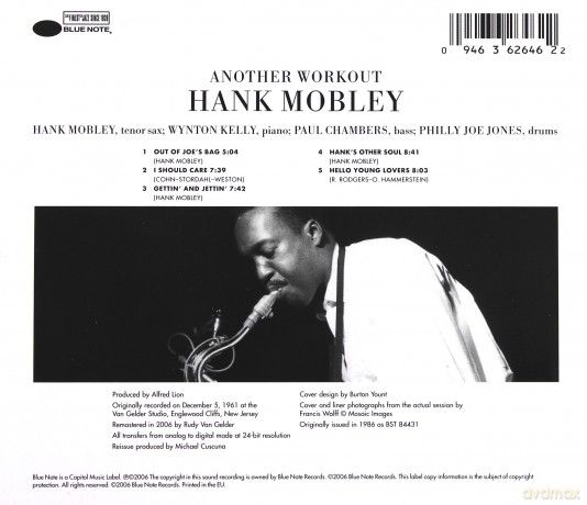 Mobley, Hank: Rvg: Another Workout [CD]