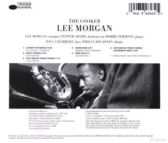 Morgan, Lee: Rvg: The Cooker [CD]