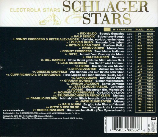 Various: Schlager Und Stars: Die 60er Jahre [CD]