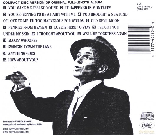 Sinatra, Frank: Songs For Swinging Lovers [CD]