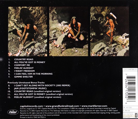 Grand Funk Railroad: Survival [CD]