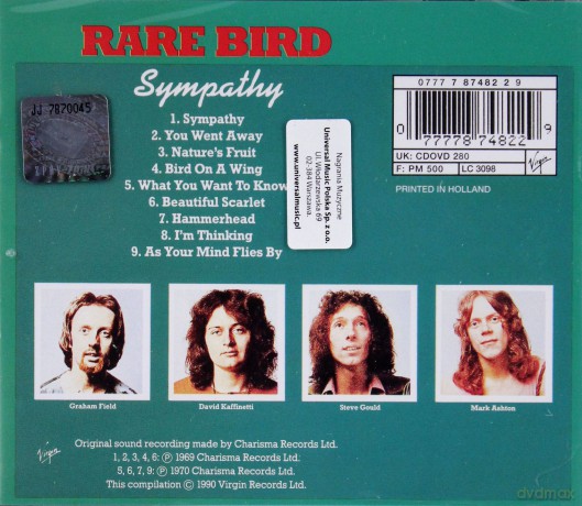 Rare Bird: Sympathy [CD]