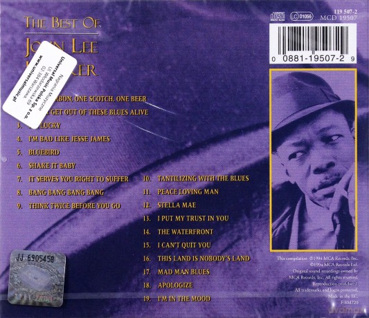 Hooker, John Lee: The Best Of [CD]