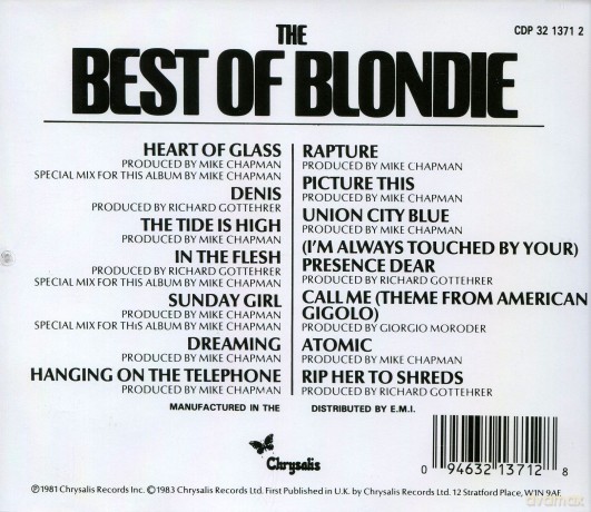Blondie: The Best Of Blondie [CD]
