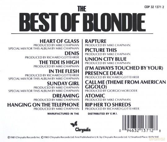 Blondie: The Best Of Blondie [CD]