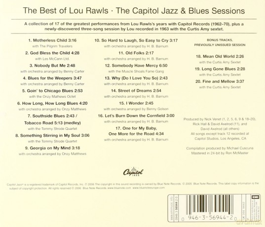Rawls, Lou: The Best Of Lou Rawls [CD]