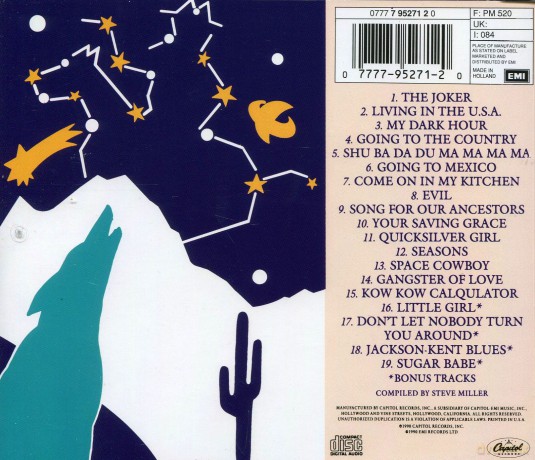 Steve Miller Band: The Best Of Steve Miller Band 1968-73 [CD]
