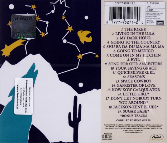 Steve Miller Band: The Best Of Steve Miller Band 1968-73 [CD]