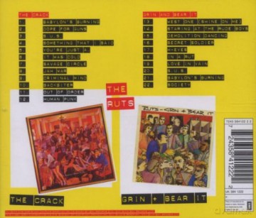 Ruts, The: The Crack/Grin & Bear It [CD]