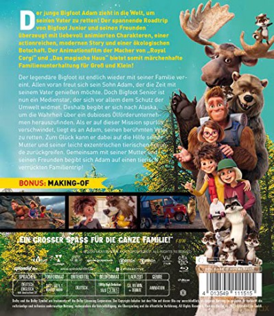 Bigfoot Family (Mała Wielka Stopa 2: W rodzinie siła) [Blu-Ray]