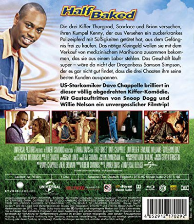 Half Baked (Żółtodzioby) [Blu-Ray]