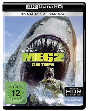 Meg 2: Głębia [Blu-Ray 4K]+[Blu-Ray]