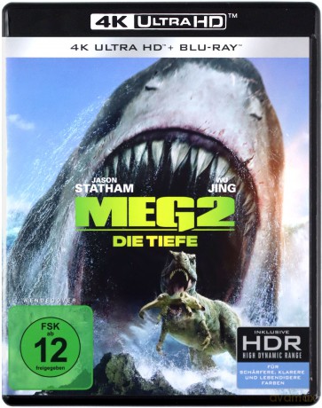 Meg 2: Głębia [Blu-Ray 4K]+[Blu-Ray]