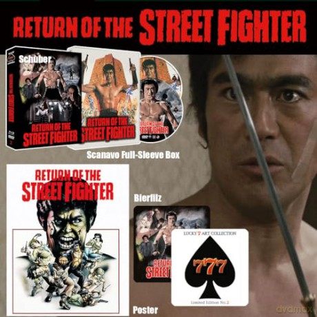 Return of the Street Fighter (Powrót ulicznego wojownika) [Blu-Ray]+[DVD]