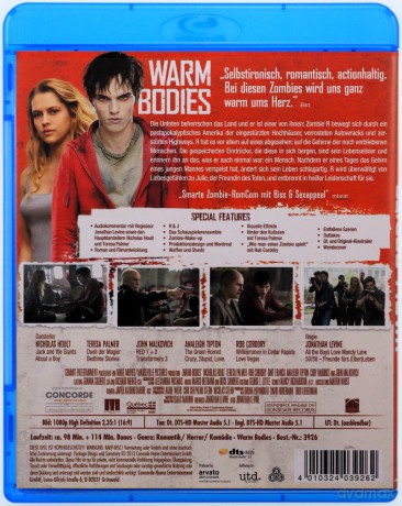 Warm Bodies (Wiecznie żywy) [Blu-Ray]