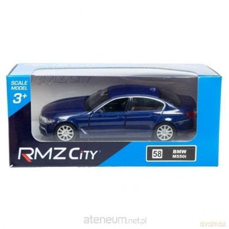 BMW M550i niebieski