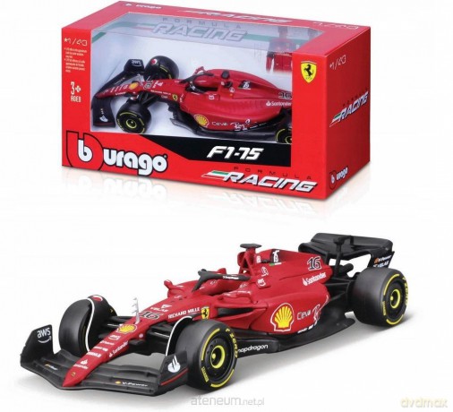 Bolid F1 Ferrari F1-75 2022 Leclerc 1:43
