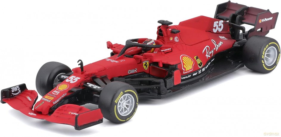 Bolid F1 Ferrari SF21 2021 Carloz Sainz