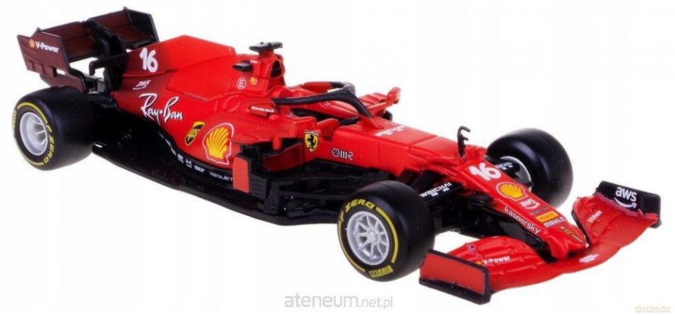 Bolid F1 Ferrari SF21 2021 Leclerc 1:43