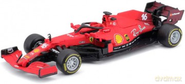 Bolid F1 Ferrari SF21 2021 Leclerc 1:43