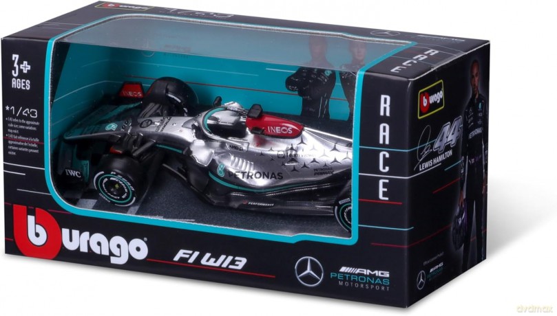 Bolid F1 Mercedes-AMG W13 E Hamilton 1:43