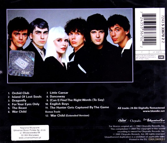 Blondie: The Hunter [CD]