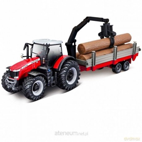 Farm Tractor Fergusson 8740S + przyczepa