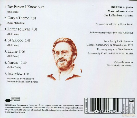 Bill Evans: The Paris Concert Edition 2 [CD]