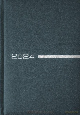 Kalendarz książkowy 2024 A5 tygodniowy terminarz [KALENDARZ]