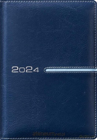 Kalendarz książkowy 2024 A6 tygodniowy notes [KALENDARZ]