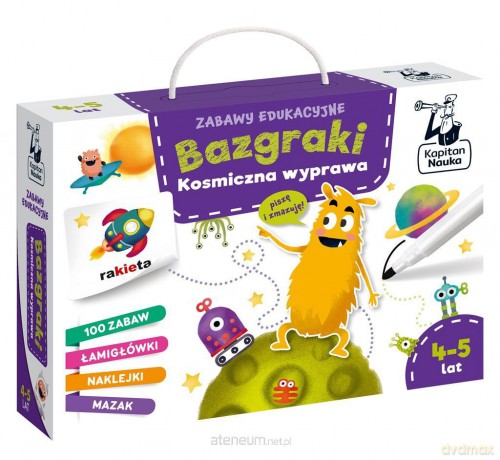 Kapitan Nauka. Bazgraki. Kosmiczna wyprawa - Bożena Dybowska, Anna Grabek, Danka Fukowska, Katarzyna Urbaniak [KSIĄŻKA]