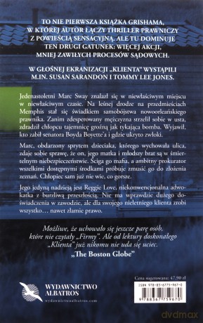 Klient - John Grisham [KSIĄŻKA]