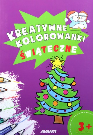 Kolorowanka Boże Narodzenie z naklejkami MIX [KSIĄŻKA]
