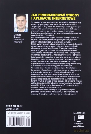 Komputer Świat Javascript HTML CSS PHP - Krzysztof Dziedzic [KSIĄŻKA]