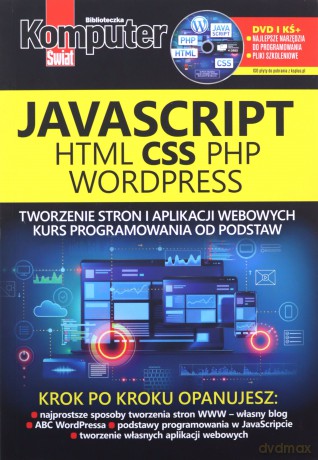 Komputer Świat Javascript HTML CSS PHP - Krzysztof Dziedzic [KSIĄŻKA]