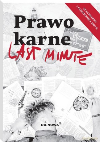 Last Minute Prawo karne [KSIĄŻKA]