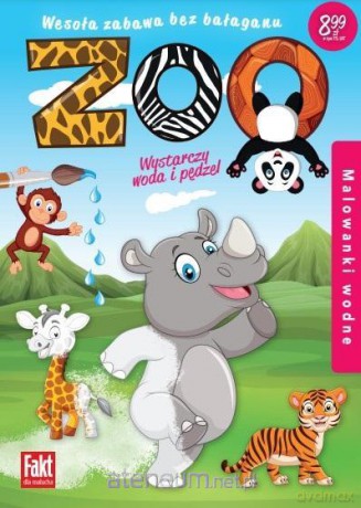 Malowanki wodne Zoo [KSIĄŻKA]