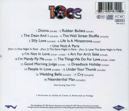 10cc: The Very Best Of 10cc [CD]